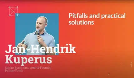 at AxonIQ 2020 with the talk: Pitfalls and Practical Solutions